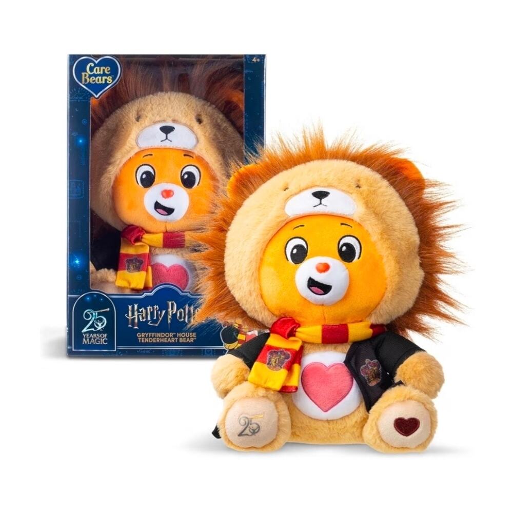 NEW Harry Potter x Care Bears- Gryffindor House Tenderheart Bear 🐻 🦁